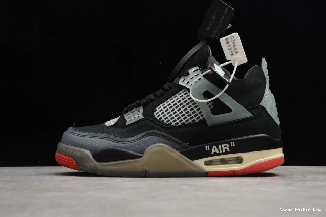 4 x Retro Off Air CV9388-001 Jordan Bred White 0808